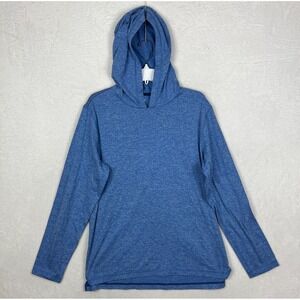 Vineyard Vines On The Go Hoodie Mens Medium Blue OTG Lightweight Pullover